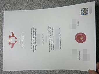 University of Johannesburg degree-1