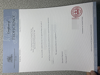 Australia proficiency certificate-1