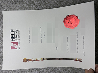 HELP University diploma-1