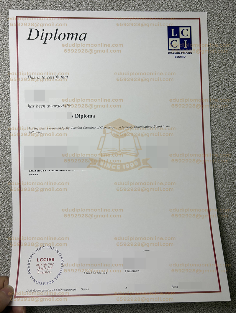LCCI diploma
