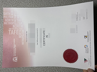 North Metropolitan TAFE Certificate-1