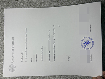 Universität Stuttgart Urkunde-1
