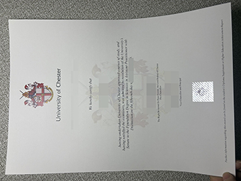 University of Chester diploma-1